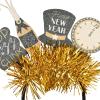 Beistle Happy New Year Headbands – Glittery, Star Boppers, and Sparkling Fabric Top Hats: New Years(New Year’s Eve Boppers)