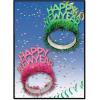 Beistle Happy New Year Regal Tiaras 25 Piece Party Favors, One Size, Multicolored