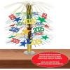 Beistle Metallic 2025 Centerpiece, 18”- New Years Eve Party Decoration, Graduation Table Décor