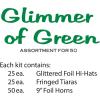 Beistle Silver Entertainer Party Favors, 1 Assortment Per Package(Green/Silver/White)