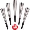 Beistle Silver Entertainer Party Favors, 1 Assortment Per Package(Silver/Black)