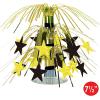Beistle Star Mini Cascade Centerpiece, 7.5″, Black/Gold