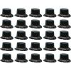 Beistle 25-Person Happy New Year’s Top Hats, Black & Multicolor NYE Party Favors and Accessories for Gatherings & Midnight Celebrations