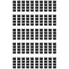 Beistle 50 Serpentine Rolls, Black & White Paper Streamers, Each Roll has 18 Throws, Party Favors & Accessories for Celebrations and Gatherings(50 Piece)