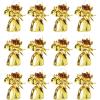 Beistle 50804-GD Metallic Wrapped Balloon Weights, Pack of 12