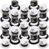 Beistle 88594 25-Piece Black and White Legacy Toppers(Multi)