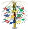 Beistle Metallic 2025 Centerpiece, 18”- New Years Eve Party Decoration, Graduation Table Décor