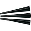Beistle Pkgd Foil Horns (Black) (15/Pkg)