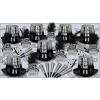 Beistle Silver Entertainer Party Favors, 1 Assortment Per Package(Silver/Black)