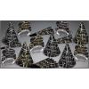 Beistle Silver & Gold Ring In The New Year Party Assortment For 10 People – NYE Photo Booth Props – Hats, Tiaras, Horns