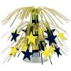 Beistle Star Mini Cascade Centerpiece, 7.5″, Black/Gold