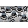 Silver Legacy Asst for 10 (NO RETAIL PRICE ON CARTON) Party Accessory  (1 count)