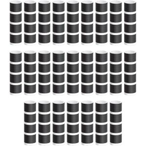 Beistle 50 Serpentine Rolls, Black & White Paper Streamers, Each Roll has 18 Throws, Party Favors & Accessories for Celebrations and Gatherings(25 Piece)