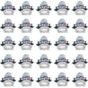 Beistle 88771-50 Disco Fever Tiaras, One Size Fits Most, 25 Piece Pack