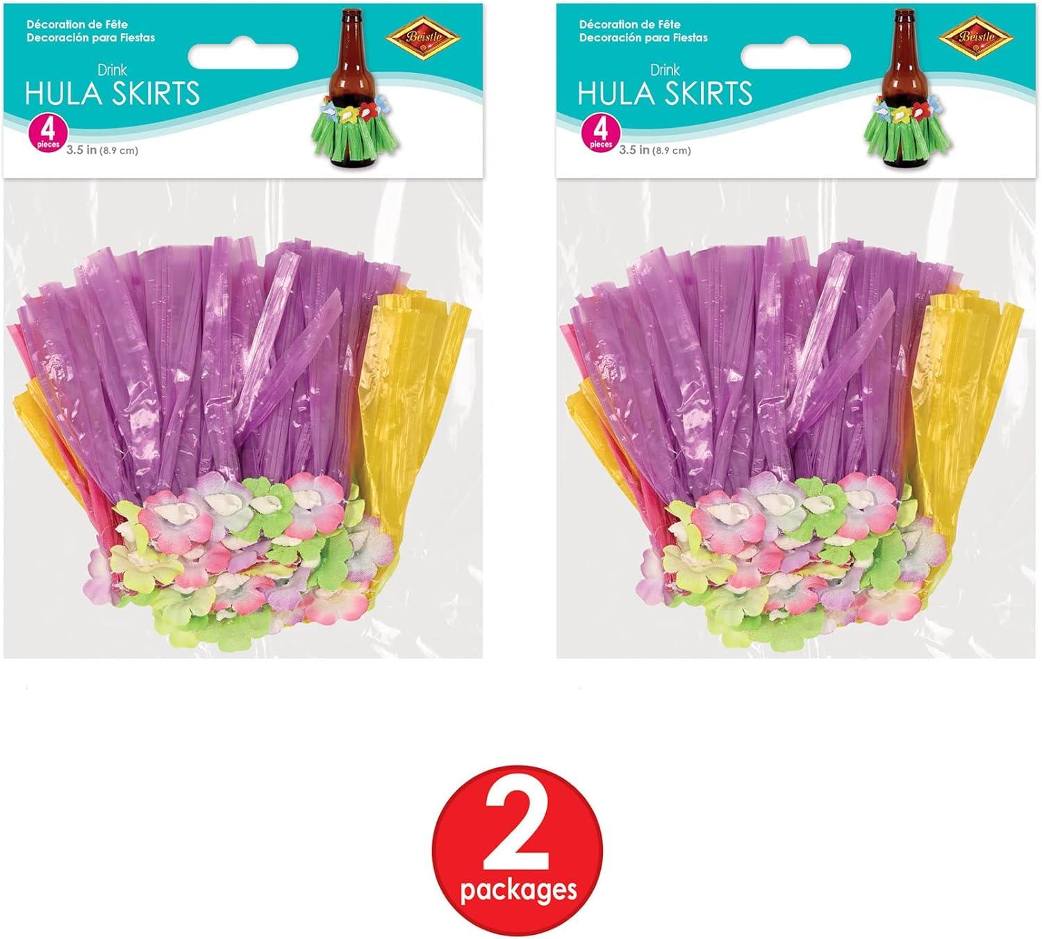 image:imageBeistle Kitchen Drink Hula Skirts Multicolored 0 USDrink Hula Skirts