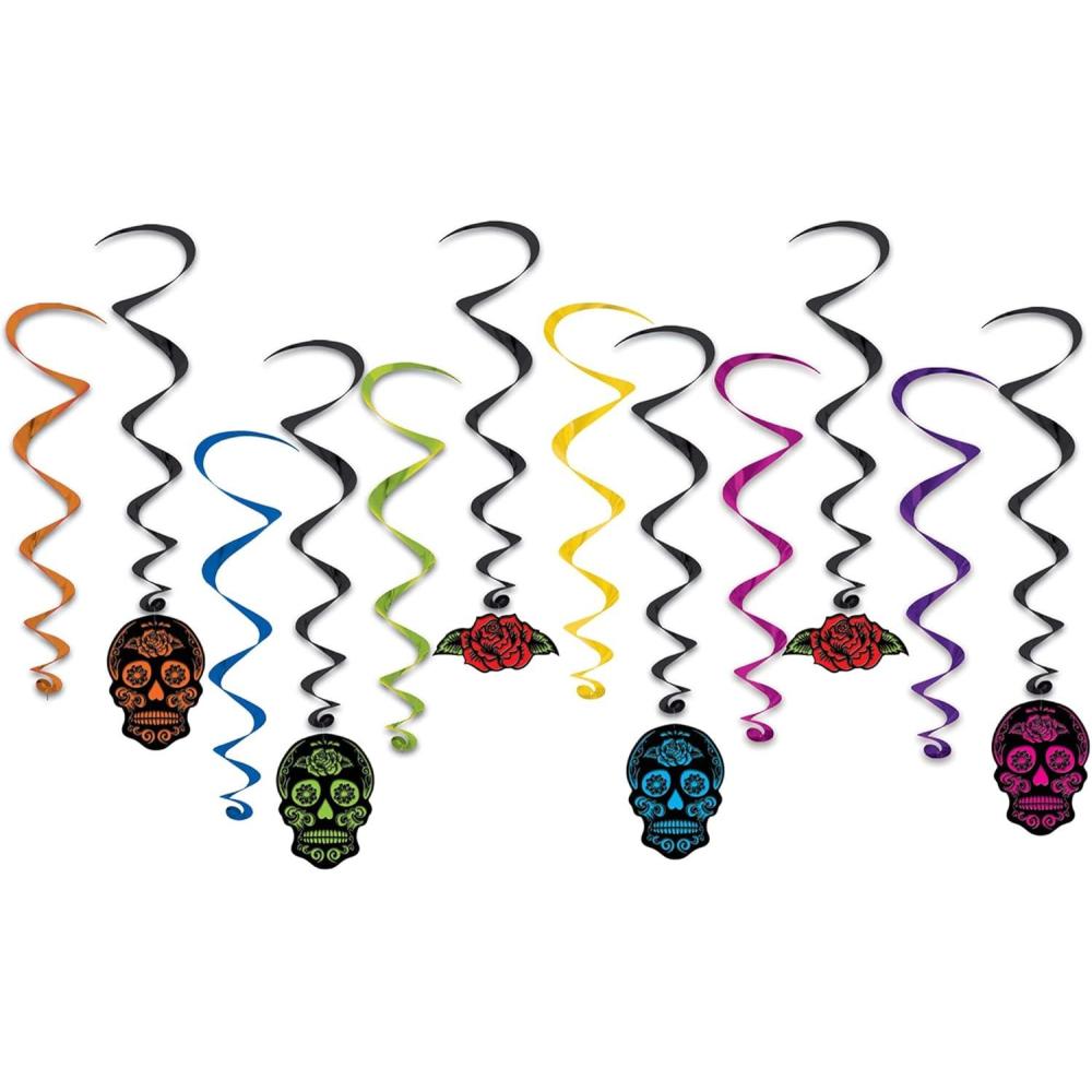 image:imageBeistle Day of The Dead Whirls