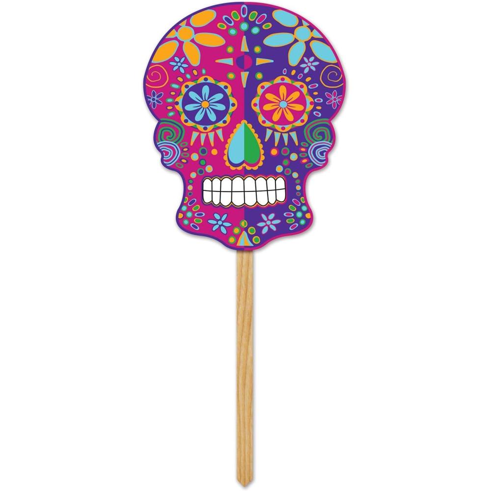 image:imageBeistle Day of the Dead Yard Sign 115 x 95 Multicolor