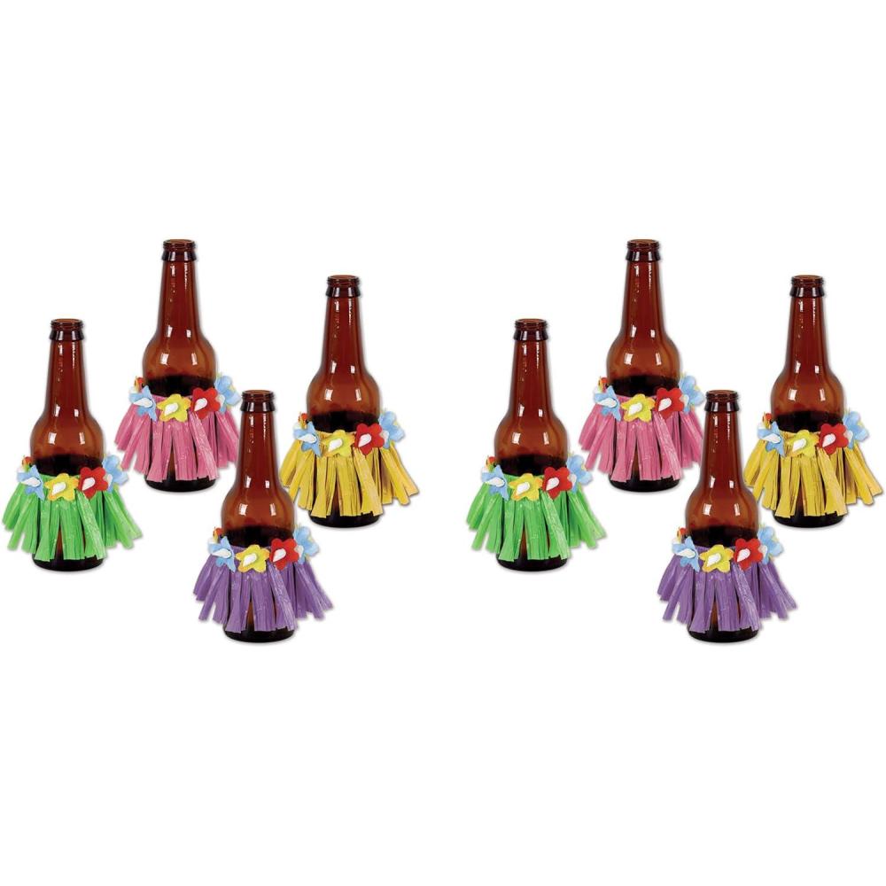image:imageBeistle Kitchen Drink Hula Skirts Multicolored 0 USDrink Hula Skirts
