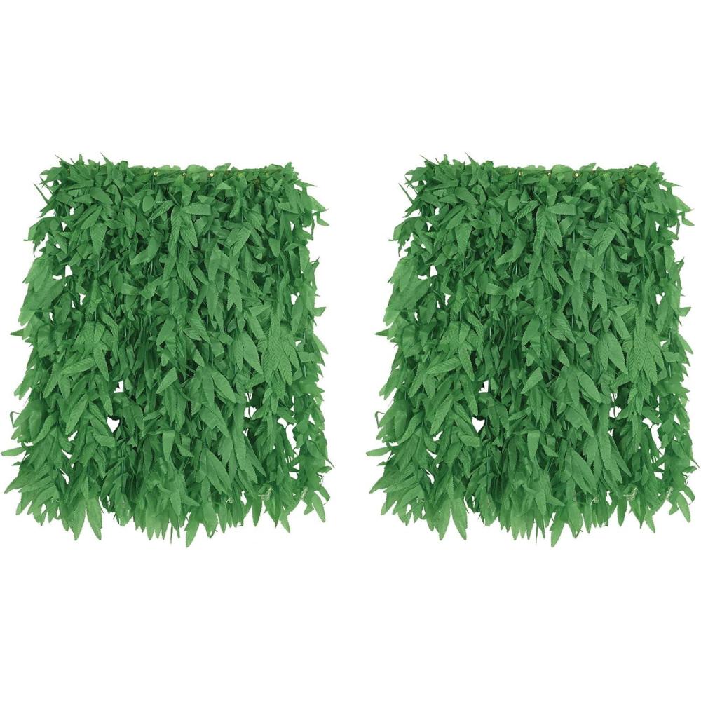 image:imageBeistle Mini Paper Grass Hula Skirts for Hawaiian Luau Tropical Theme Birthday Party Supplies Costume AccessoriesGreen