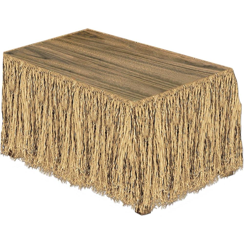 image:imageBeistle VBS Raffia Table Skirt