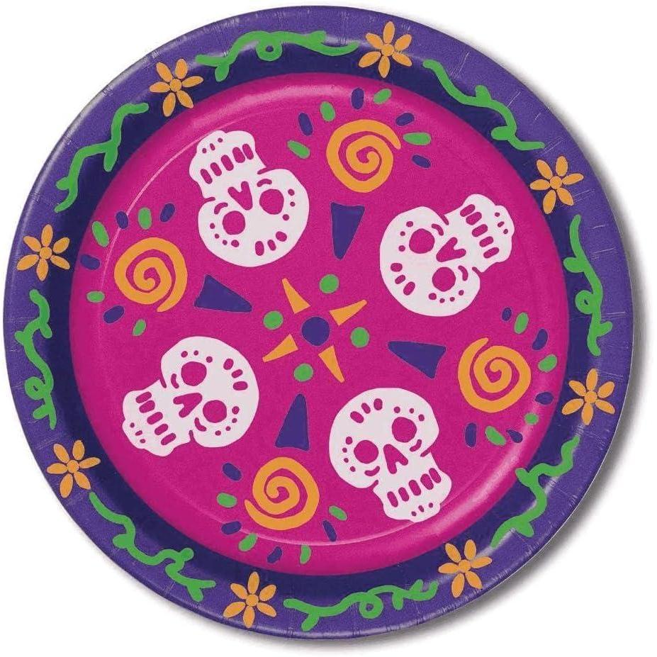 image:imageDay Of The Dead Plates Pack of 3