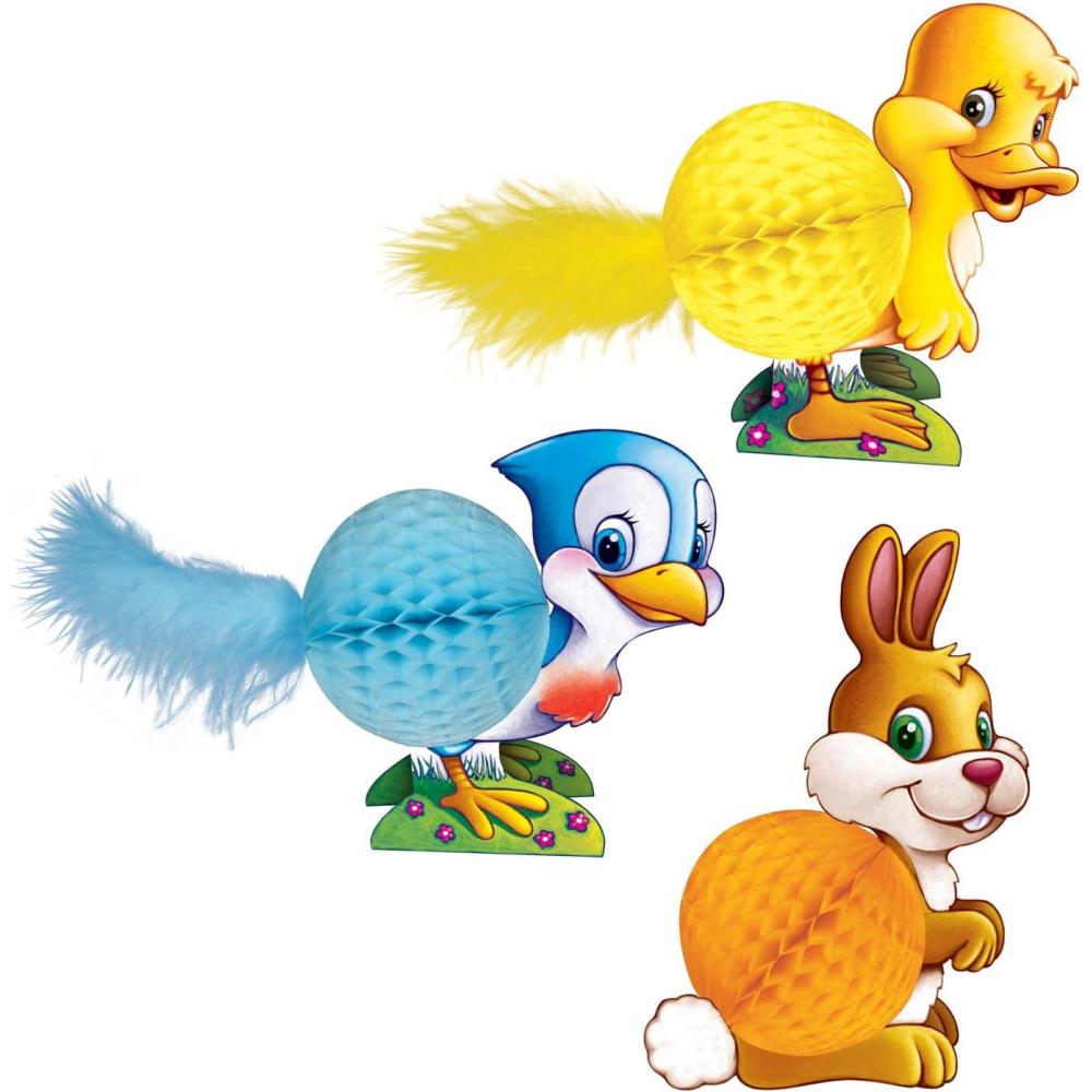 image:imageEaster Playmates Mini 4 Centerpiece Set of 3