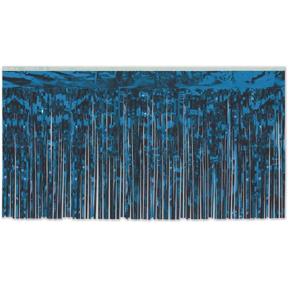 image:imageMetallic Table Skirting Blue