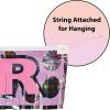 Beistle 1-Pack Metallic Happy Easter Fringe Banner for Parties, 8 by 5-Feet