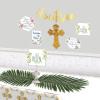 Beistle 2 Piece Gold He Is Risen Banners Easter Decorations Religious Party Décor