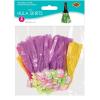 Beistle Kitchen Drink Hula Skirts, Multicolored, 0 US(4 Piece)