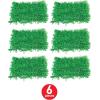 Beistle Tissue Grass Mats, Set of 6, 15” x 30” – Easter Party Decorations, Spring & Sports Supplies