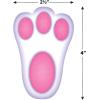 Easter Bunny Paw Prints Window Clings(Pink)