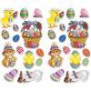 Beistle Easter Basket & Friends Cutouts, 28 Pieces, 4”-15.25” – Assorted Bunny & Spring Decorations