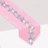 Easter Eggs Fabric Table Runner Party Accessory (1 count) (1/Pkg)