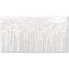 Metallic Curtains for Parties, 2 Ply Flame Resistant White Fringe Table Skirt 30 Inch x 14 Feet, Pack 6