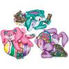 Plush Easter Bunny Cutouts