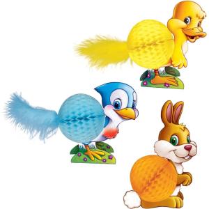 Easter Playmates Mini 4″ Centerpiece Set of 3