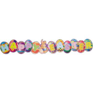 Happy Easter Streamer Party Accessory (1 count) (1/Pkg)