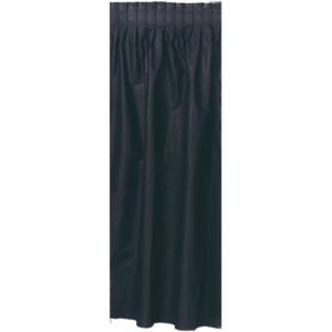 Masterpiece Plastic Table Skirting (black) Party Accessory  (1 count) (1/Pkg)