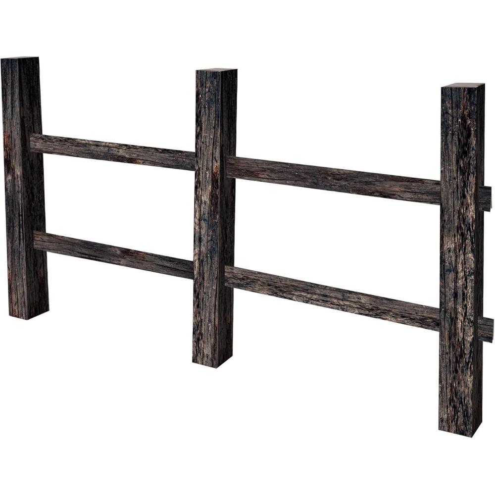 image:imageBeistle 3D Halloween Fence Prop Freestanding Cardboard Barrier Decoration Rustic Spooky Scene Display Prop for Halloween Parties Haunted Houses Photo Backdrops amp Indoor Events 3 8 x 6 7