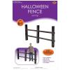 Beistle 3-D Halloween Fence Prop – Freestanding Cardboard Barrier Decoration, Rustic Spooky Scene Display Prop for Halloween Parties, Haunted Houses, Photo Backdrops & Indoor Events, 3′ 8″ x 6′ 7″