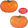 Beistle Mini Pumpkin Cutouts, Set of 30, Fall Gourd Decorations for Halloween, Thanksgiving, Autumn Festivals, Classroom Wall and Party Décor, 3.5″ x 5″