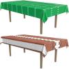Beistle Football Party Tablecovers – 2 Pack, Plastic Disposable Tablecloths, Watch Party & Tailgate Sports Theme Events, Themed Birthday Parties, Decorations for Buffet & Dessert Tables, 54” x 108”