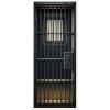 Beistle Jail Cell Door Covers – 2 Pack, All-Weather Thin Plastic Prison Bar Decorations, Realistic Lockup Entrance Panels for Halloween Scenes, Haunted Displays & Mugshot Photo Backdrops, 6′ x 30″
