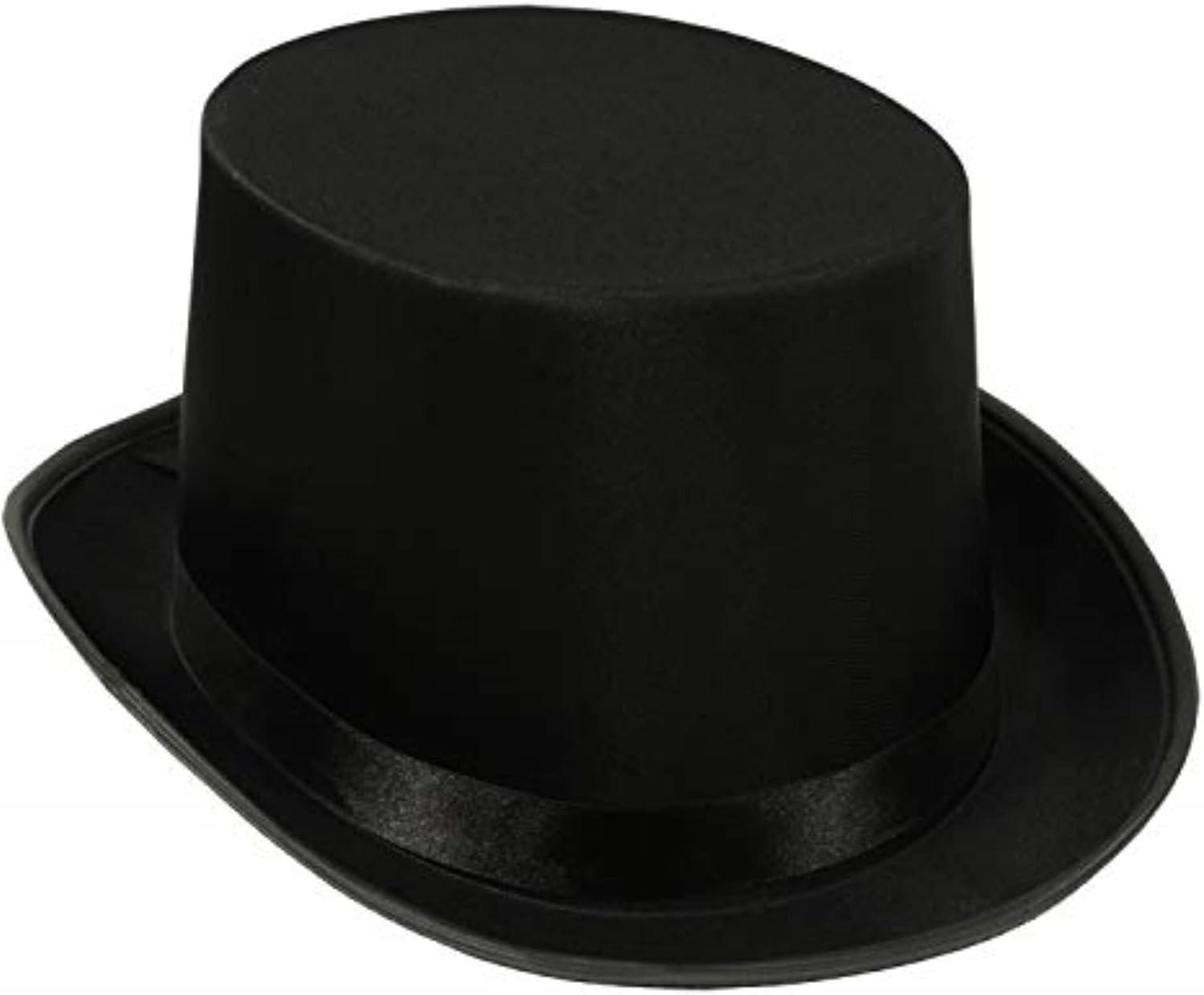 image:imageBeistle Satin Sleek Top Hat Black 1Unit