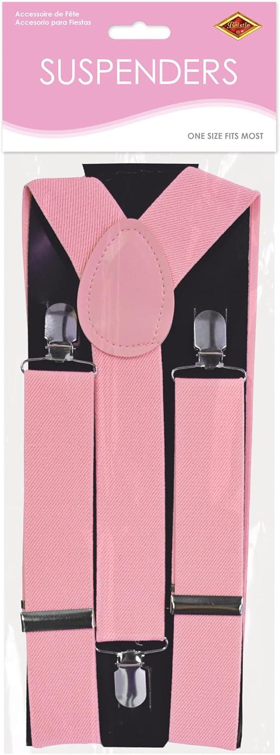 image:imageBeistle White SuspendersPink