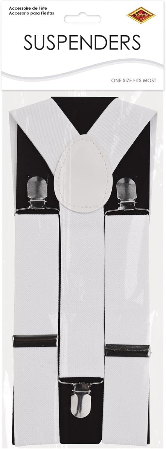 image:imageBeistle White SuspendersWhite