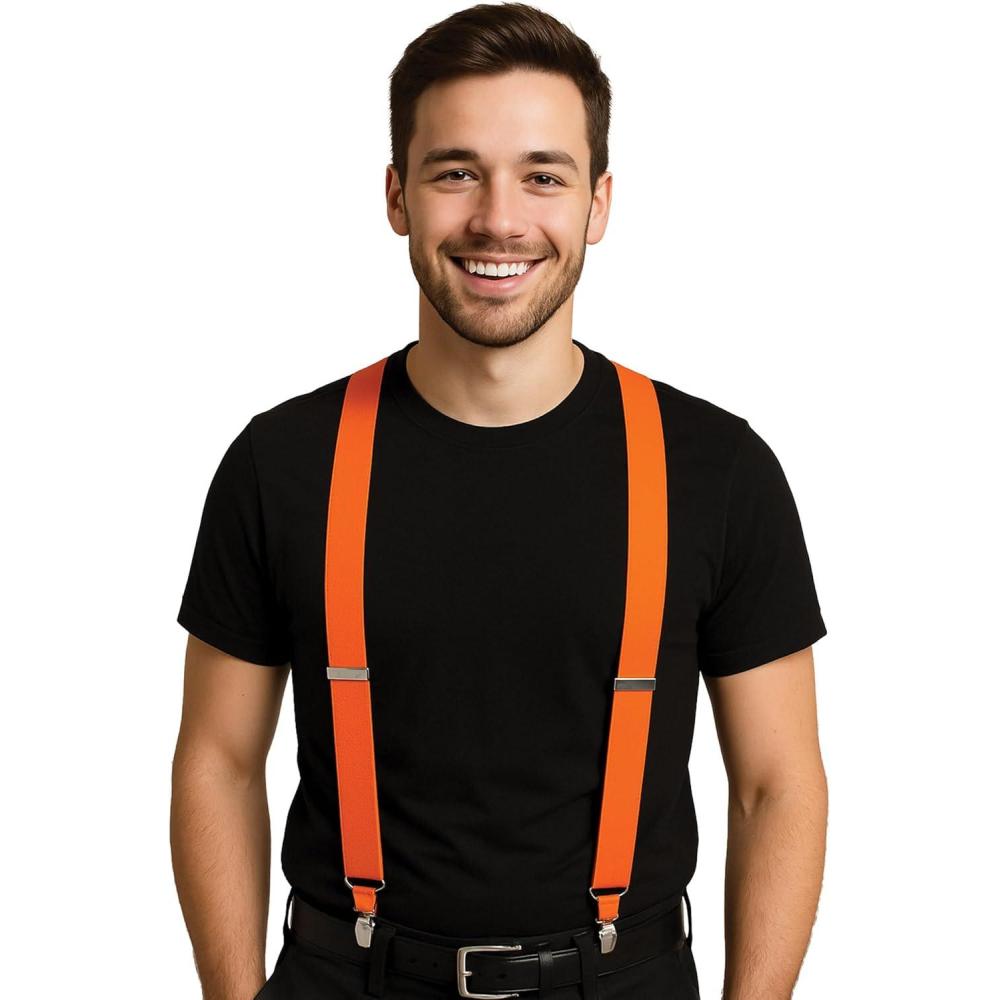 image:imageBeistle White SuspendersOrange