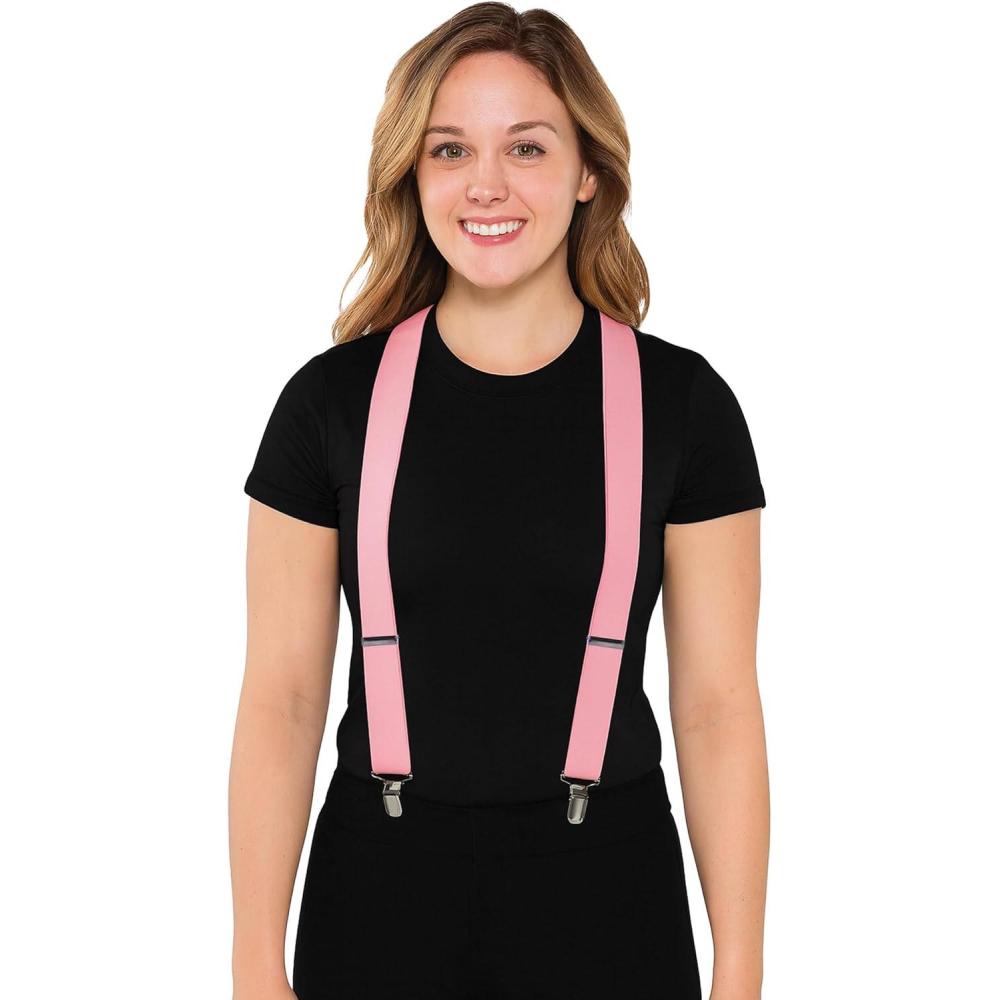 image:imageBeistle White SuspendersPink
