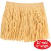 Beistle Child Mini Hula Skirts – 2 Pack, Natural Raffia-Style Luau Skirts, Costume Accessories for Beach-Themed Parties, Island Events, and Summer Hawaiian Celebrations, 22” Elastic Waist x 12” Length